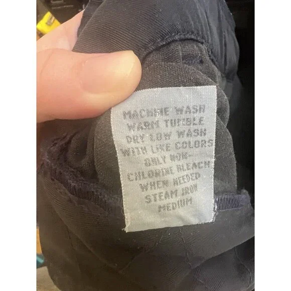 POLO SPORT RALPH LAUREN SOLID NAVY SNOWPANTS SIZE M (L11) - Picture 5 of 6